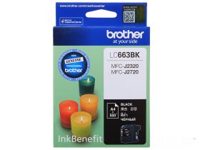 Картридж Brother LC663BK (black), 550 стр