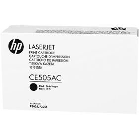 Тонер Картридж HP CE505AC черный LJ P2035/2055 (2300стр.)