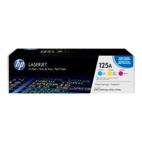 Набор картриджей для HP Color LaserJet CP1215, CP1518ni, CP1515n, CM1312, CP1518n (CF373AM №125A) (пурпурный, желтый, голубой)