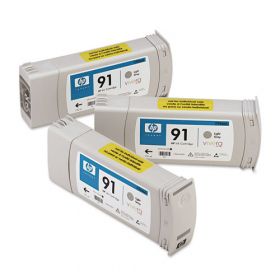 Картридж для HP DesignJet Z6100 (C9482A №91) (светло-серый)
