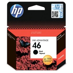 Картридж для HP Deskjet Ink Advantage 2020hc, 2520hc (CZ637AE №46) черный