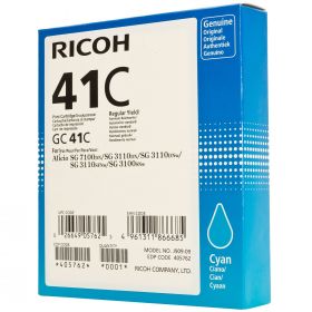 Картридж голубой тип GC41C Ricoh Aficio 3110DN/DNw/SFNw/3100SNw/7100DN (405762)