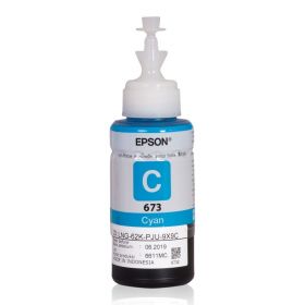 Оригинальные чернила Epson T6732 (C13T67324A), голубые