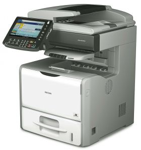Монохромное сетевое МФУ Ricoh Aficio SP 5210SR