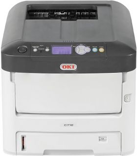 Цветной принтер Oki C712n