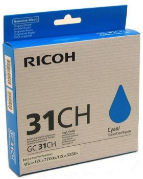 Картридж голубой тип GC31CH Ricoh Aficio GXe5550N/7700N (405701)