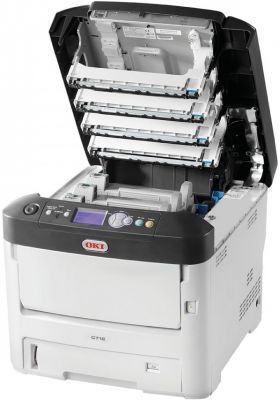 Цветной принтер Oki C712dn