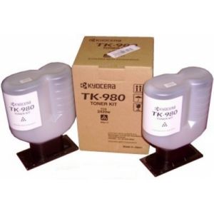 Тонер-картридж для Kyocera TASKalfa 2420w (TK-980) (черный) (2 шт)