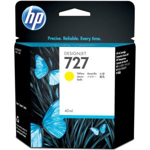 Картридж HP 727 с желтыми чернилами, 40 мл