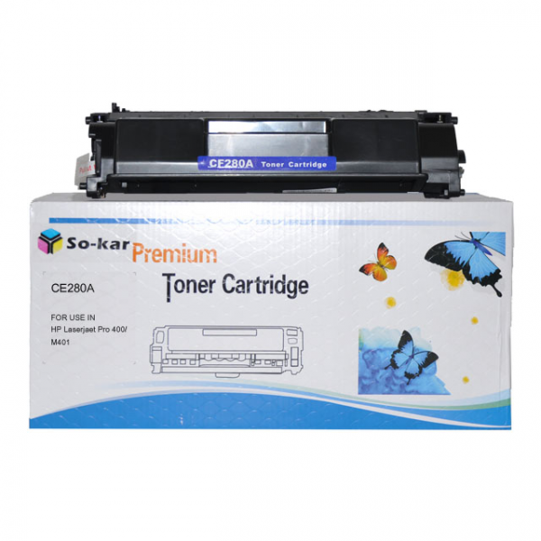 Картридж черный So-kar HP 80A LaserJet Pro 400 M401/Pro 400 MFP M425