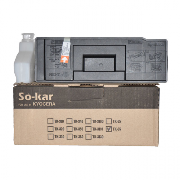 Тонер-картридж So-kar TK-65 для Kyocera FS-3820N, FS-3830N