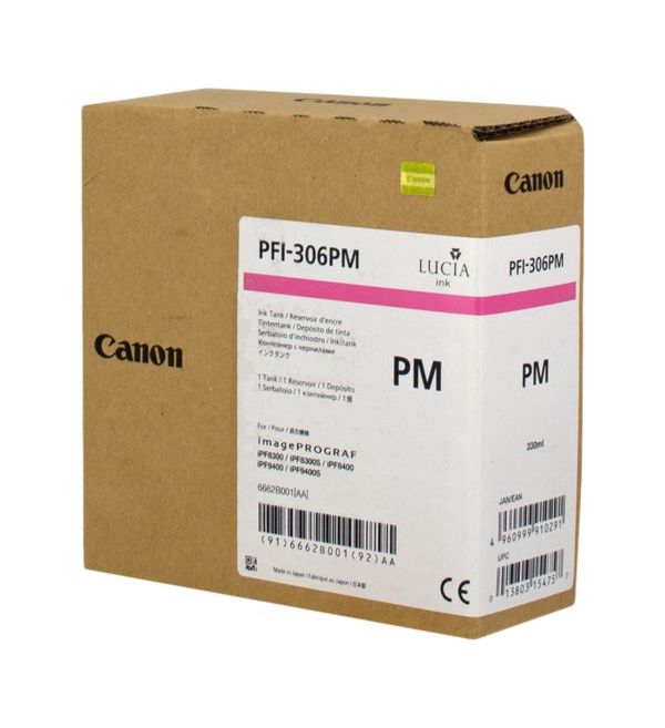 Картридж Canon PFI-306PM (photo magenta) 330 мл